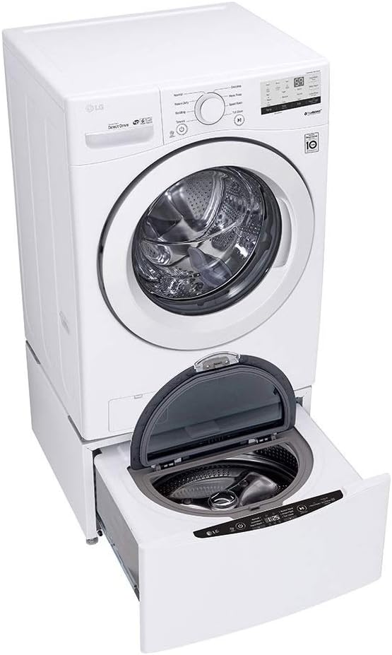 Lavadora de carga frontal LG WM3400CW (127 litros)
