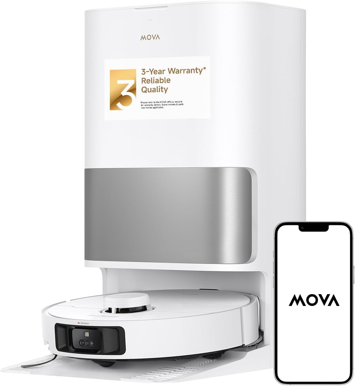 Robot aspirador y friegasuelos MOVA P10 Pro Ultra